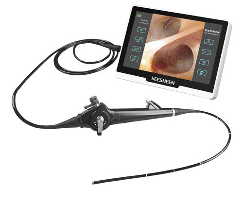Pediatric video cholangioscope - CH-1349 - Zhuhai Seesheen Medical Technology - with integrated video monitor