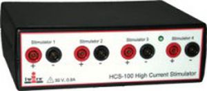 Animal research veterinary electrical stimulator - HCS-100 - iWorx - for small animals / 4-channel