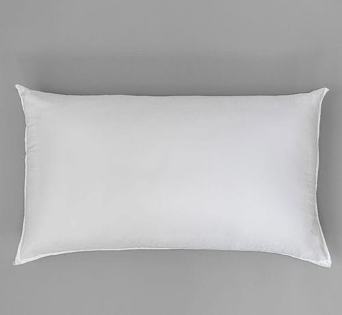 Traditional pillow - 2105066 - Textiles Rumbo - for hospital beds / adult / hollow silicone fiber