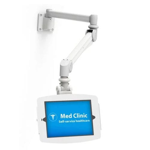 Articulated support arm - Medical Grade Extra Long Articulating Monitor Arm - Reach - Maclocks / Compulocks - tilting / positioning / extension