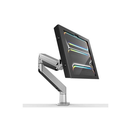 Articulated support arm - iPad Pro M4/iPad Air M2 2024 Enclosure Articulating Arm - Maclocks / Compulocks - tilting / positioning / swivel