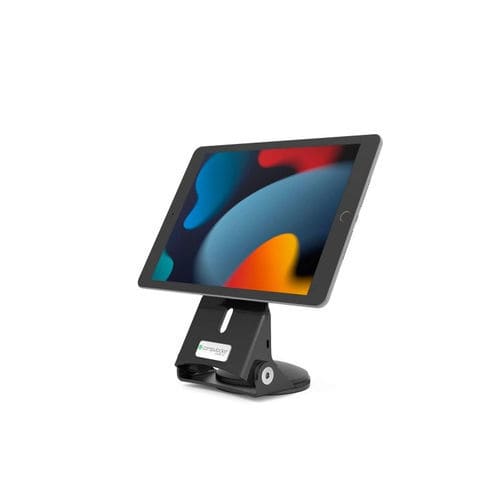 Tilting support arm - Hand Grip and Dock Tablet Stand - Maclocks / Compulocks - swivel / for tablet PC / medical