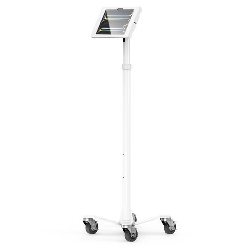 Extension support arm - Tablet Enclosure Rolling Cart Plus Hub - Maclocks / Compulocks - for tablet PC / medical / on casters