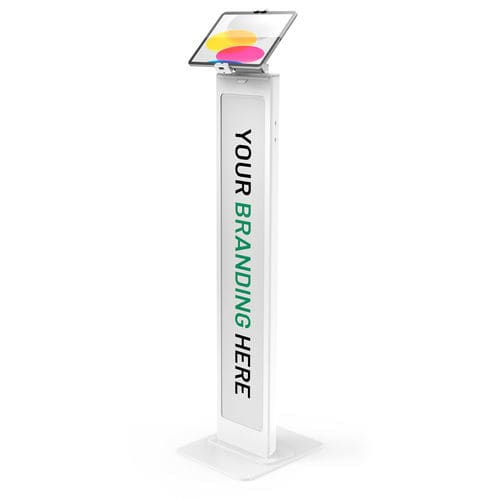 Tilting support arm - Universal Tablet Brandable Floor Stand - Cling BrandMe - Maclocks / Compulocks - swivel / for tablet PC / medical