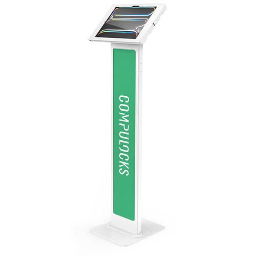 Tablet PC support arm - iPad Pro M4/iPad Air M2 2024 Enclosure Brandable Floor Stand - Maclocks / Compulocks - floor-mounted