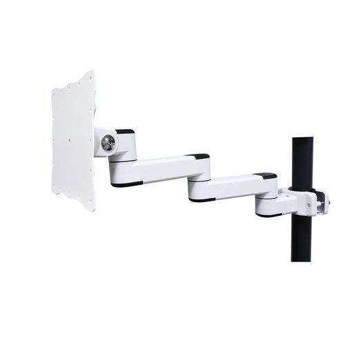 Articulated support arm - 352EA - Diwei Industrial Co., Ltd. - tilting / for monitors / pole-mounted