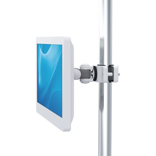 Tilting support arm - 126 series - Diwei Industrial Co., Ltd. - for monitors / medical / pole-mounted