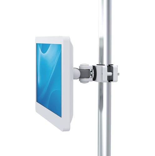 Tilting support arm - 126ES - Diwei Industrial Co., Ltd. - for monitors / pole-mounted / VESA mounting