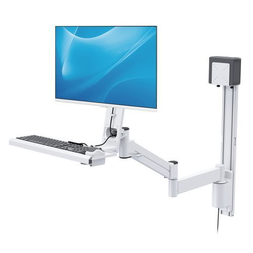 Swivel support arm - 372DA - Diwei Industrial Co., Ltd. - folding / positioning / articulated