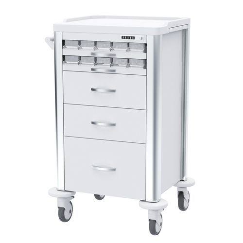 Medical trolley - 928AA - Diwei Industrial Co., Ltd. - medication / with bin / with drawer