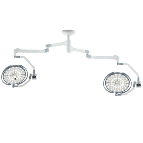 Ceiling-mounted surgical light - LD20.52 - Inspital Medical Technology - LED / 2-arm / 96