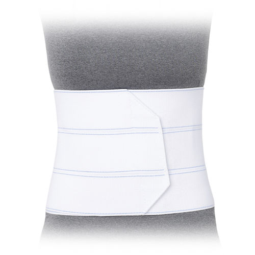 Abdominal support belt - 250 series - Advanced Orthopaedics - adult / soft / white