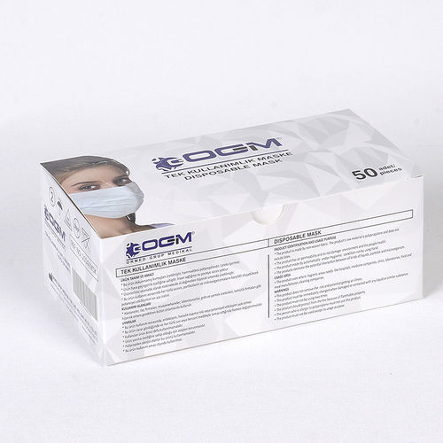Polypropylene surgical mask 2014 ORMED GRUP MEDİCAL adult / box