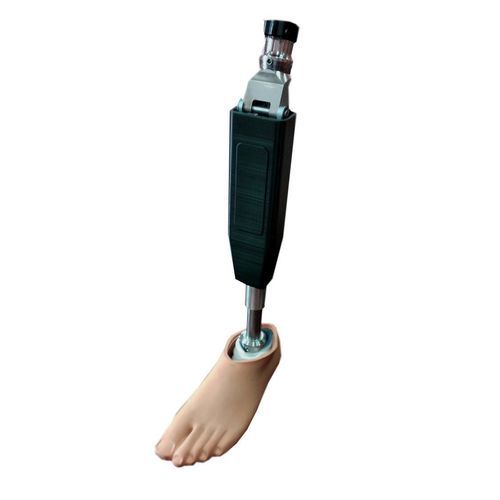 Prosthetic knee joint with stance control - Exitus - ZARYA - microprocessor-controlled / dynamic / for walking