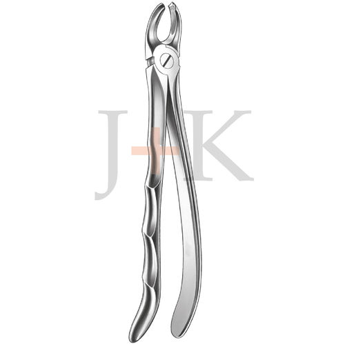 Upper molar dental extraction forceps - 12-43-006 - J+K Chirurgische Instrumente