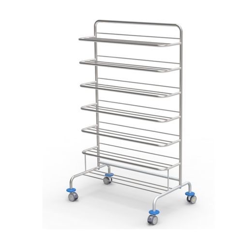 Medical trolley - 233208 - Adexte - for general purposes / shoe rack / transfer