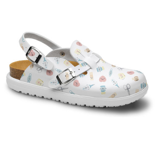 Unisex hospital clog - Bio Wonderful Steps - Feliz Caminar - anti-slip / washable / breathable