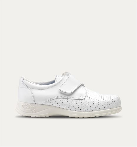Unisex hospital shoes - Pasadena - Feliz Caminar - breathable / waterproof / white
