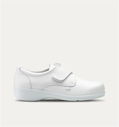 Unisex hospital shoes - Gamma - Feliz Caminar - anti-slip / white / black