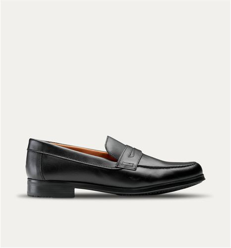 Men's hospital shoes - Hispano - Feliz Caminar - anti-slip / black