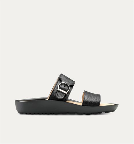 Women's hospital clog - Sana 18302 - Feliz Caminar - anti-slip / white / black