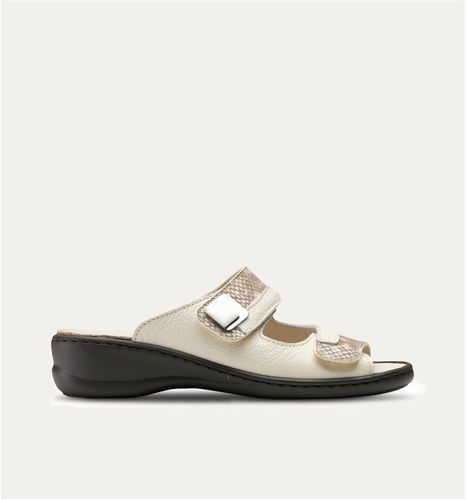 Women's hospital clog - Sana 18300 - Feliz Caminar - anti-slip / white