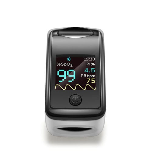 Fingertip pulse oximeter - Visionflex - wireless / OLED