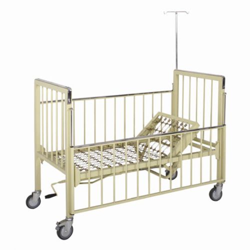 Hospital bed - AD-185 - DUMAN HOSPITAL FURNITURE - manual / pediatric / on casters