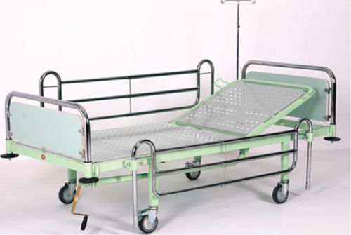 Hospital bed - AD-183.U - DUMAN HOSPITAL FURNITURE - mechanical / on casters / 2-section
