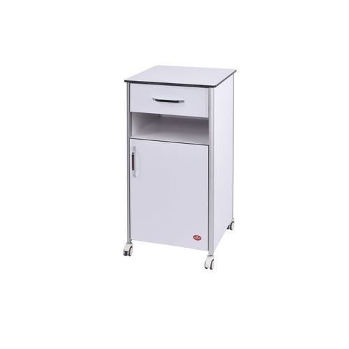 Bedside cabinet on casters - AD-259.L - DUMAN HOSPITAL FURNITURE - with drawers