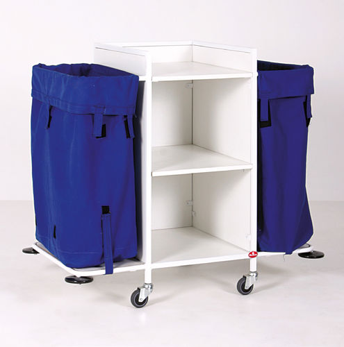 Storage linen trolley - AD-231.H - DUMAN HOSPITAL FURNITURE