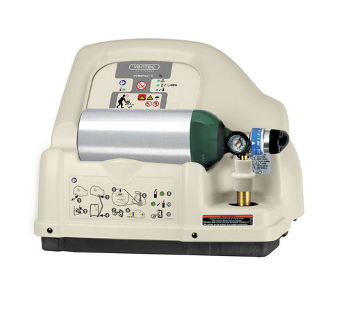 Portable oxygen therapy system - HomeFill - 3B Medical - with oxygen cylinder / home care