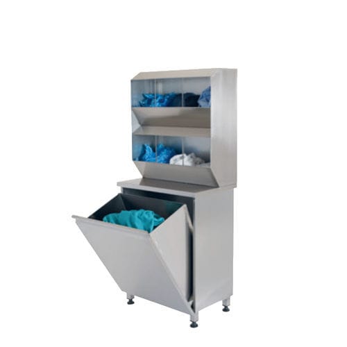 Hospital cupboard - 220.3542 - SEBA HANDELS - fixed / stainless steel