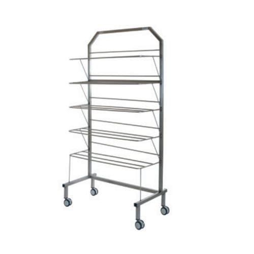 Medical trolley - 227.1050 - SEBA HANDELS - shoe rack / storage / stainless steel