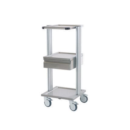 Medical trolley - 238.5050 - SEBA HANDELS - for medical devices / transport / stainless steel
