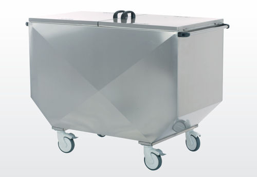 Medical trolley - 235.1260 - SEBA HANDELS - transport / waste / stainless steel
