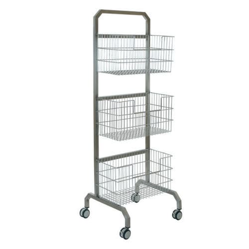 Medical trolley - 216.5660 - SEBA HANDELS - for general purposes / transport / stainless steel
