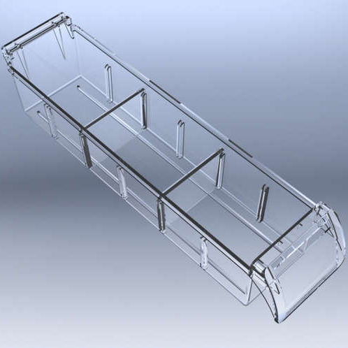 Polycarbonate drawer - 002.0080 - SEBA HANDELS