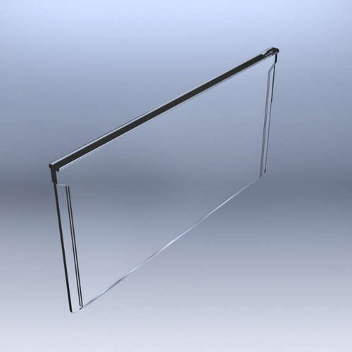 Polycarbonate drawer divider - 002.1120 - SEBA HANDELS