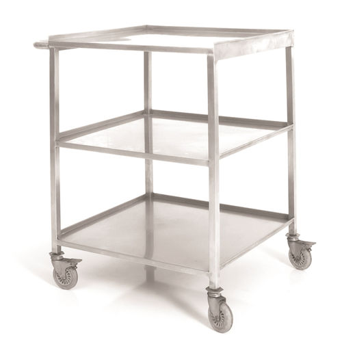 Medical trolley - 233.6662 - SEBA HANDELS - for general purposes / transport / stainless steel