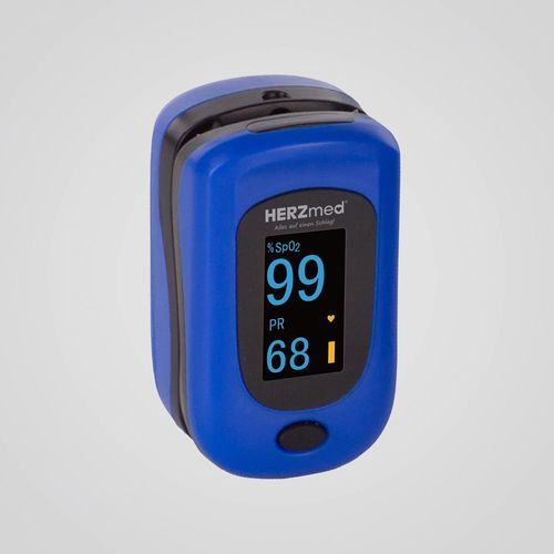 Compact pulse oximeter - PC-60B Strong - HERZmed GmbH - fingertip / medical / home care