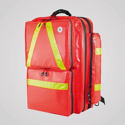 Emergency backpack - WaterStop PROFI - HERZmed GmbH - for oxygen cylinders / for instruments / rescue