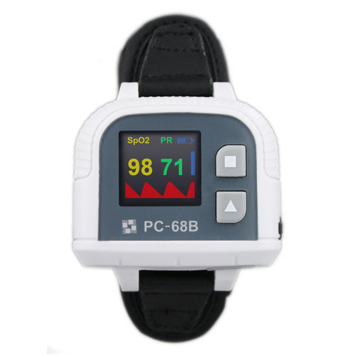 Compact pulse oximeter - PC-68B - HERZmed GmbH - wrist / medical / home care