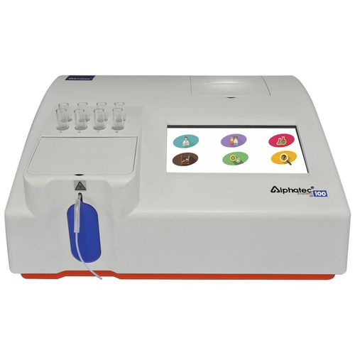 Semi-automatic clinical chemistry analyzer - 100 VET - ALPHATEC SCIENTIFIC - veterinary / compact / portable