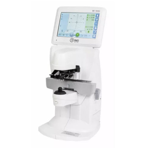 Automatic lensmeter - BS-5000 - Breitfeld & Schliekert - with pupil distance measurement / with UV transmission measurement / with blue light transmission measurement