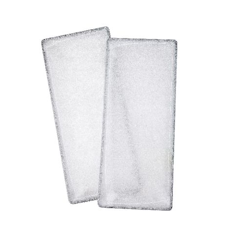Dust filter - MGFC-POL-202x400x10 - MEGE Filtre - medical / stainless steel / polyester
