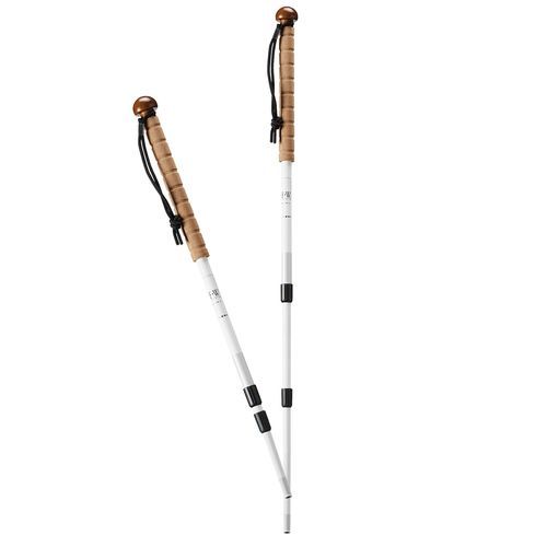 Straight handle white cane 2040 Ossenberg folding