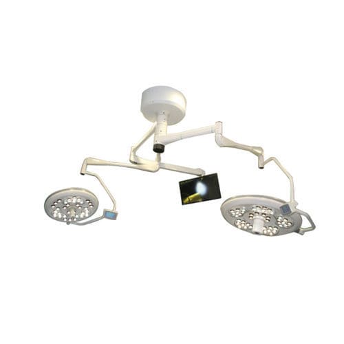 Ceiling-mounted surgical light - WYLED5/3  - Shanghai Weyuan Medical Device - LED / veterinary / 3-arm