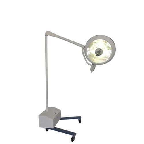 Mobile surgical light - WYZL700  - Shanghai Weyuan Medical Device - halogen / 85 / with battery