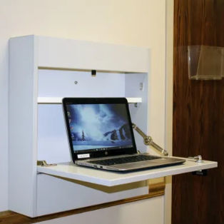 Medical computer workstation - fortis manufacturing - laptop